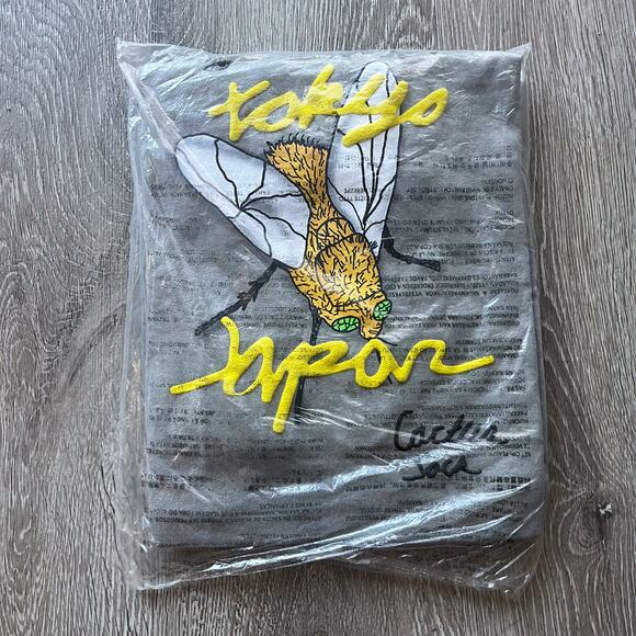 Travis Scott Cactus Jack x Neighborhood Carousel T Shirt Grey SS21 Deadstock XL - Picture 7 of 10